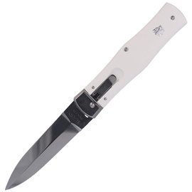 Nóż sprężynowy Mikov Predator ABS, Klips (241-NH-1/N WHITE)