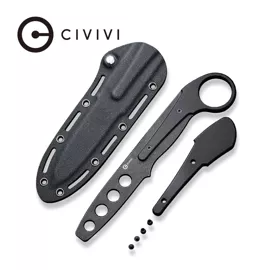 Nóż treningowy Civivi Varius Black G10, Black Stonewashed D2 by Allen Elishewitz (C22009C-1)