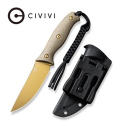 Nóż Civivi Stormridge Tan G10, Desert Tan Stonewashed Nitro-V (C23041-2)