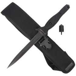 Nóż Extrema Ratio Suppressor Ordinanza GIS Black Nylon, Black N690 (04.1000.0312/BLK-O)