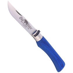Nóż składany Antonini Old Bear Laminated Blue, Satin Stainless (9307/23_MBK)