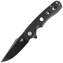 Nóż składany Bestech Arctic Black G10, Black Stonewashed D2 (BG33A-2)