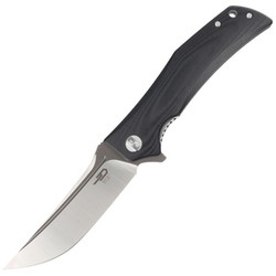 Nóż składany Bestech Scimitar Black G10, Gray / Satin D2 (BG05A-2)