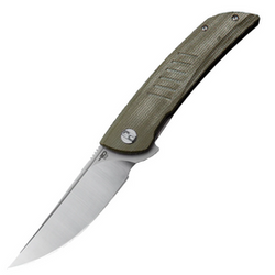 Nóż składany Bestech Swift Green Micarta, Satin D2 (BG30A-1)