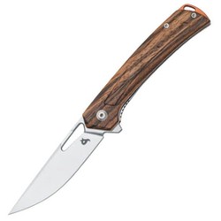 Nóż składany BlackFox Sneaky Zebrano Wood, Satin D2 (BF-768 W)