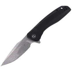 Nóż składany CIVIVI Baklash Black G10, Damascus (C801DS)