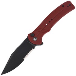 Nóż składany CIVIVI Cogent Burgundy G10, Black Stonewashed (C20038E-2)