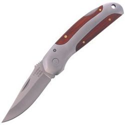 Nóż składany Herbertz CJH Pakka Wood/Steel, Satin 420 (230310 - 10000335)