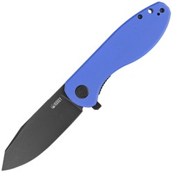 Nóż składany Kubey Knife Master Chief Blue G10, Blackwashed AUS-10 by Keanu Alfaro (KU358G)