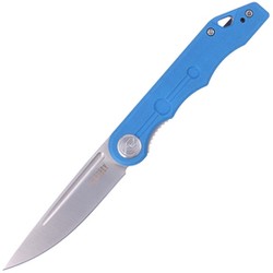 Nóż składany Kubey Mizo, Blue G10, Satin 14C28N by Tiguass (KU2101B)