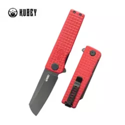 Nóż składany Kubey Sailor Red G10, Blackwashed 14C28N by Sekira Sochi (KU317K)