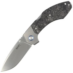 Nóż składany MKM Hero Marbled Carbon Fiber, Satin M390 by Tommaso Rumici (MK HR-CFT)