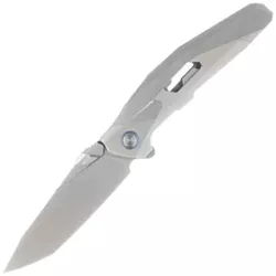 Nóż składany RikeKnife Shadow Tanto Gray Titanium, Satin M390 (RK-Shadow-T-P)