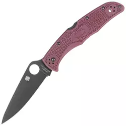 Nóż składany Spyderco Endura 4 Sprint Run Burgundy FRN, TiCN Micro-Melt PD#1 by Sal Glesser (C10BGBKP)