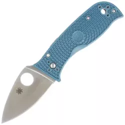 Nóż składany Spyderco Lil' Temperance 3 Lightweight Blue FRN, Satin Plain K390 by Sal Glesser (C69PBL3K390)