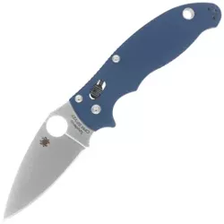 Nóż składany Spyderco Manix 2 Cobalt Blue G10, Satin CPM SPY27 by Eric Glesser (C101GPCBL2)