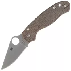 Nóż składany Spyderco Para 3 Lightweight Sprint Run Brown FRN, Stonewashed CPM 15V by Sal, Eric Glesser (C223PBN15V)