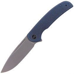 Nóż składany WE Knife Beacon Blue Titanium, Silver Bead Blasted (WE20061B-2)