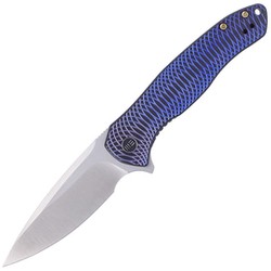 Nóż składany WE Knife Kitefin Blue / Black Titanium, Satin CPM S35VN (2001D)