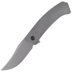 Nóż składany WE Knife Shuddan Gray Titanium, Gray Stonewashed CPM 20CV by Rafal Brzeski (WE21015-4)