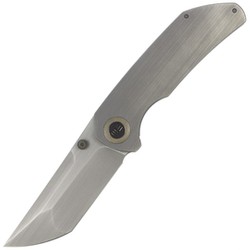 Nóż składany WE Knife Thug XL Gray Titanium, Gray Hand Rubbed CPM 20CV by Matthew Christensen (WE20028D-1)