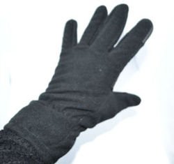Rękawice zimowe Sharg Fleece TouchPad, Black (1040BK)