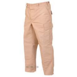 Spodnie Tru-Spec Classic BDU (Battle Dress Uniform) - 65/35 Polyester / Cotton Rip-Stop - Khaki - 2XL-Regular