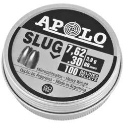 Śrut Apolo Slug 60 7.62 mm, 100 szt. 3.90g/60.0gr (19305)