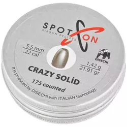 Śrut Spoton Crazy Solid Slug 22 5.5 mm,  175 szt. 1.42g/21.91gr