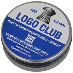 Śrut diabolo H&N Logo Club 4.5mm, 500szt (93114500005/LC)