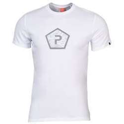 T-shirt Pentagon Ageron ''Pentagon Shape'', White (K09012-PS-00)