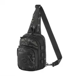 Torba na ramię M-Tac Cross Bag Slim Elite Hex Multicam Black/Black (10210208)