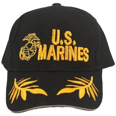 Czapka Martinez Albainox BB Cap US Marines, Black (30607)