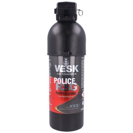 Gaz pieprzowy KKS VESK RSG Police 2mln SHU, 750ml HJ Stream (12750-H)