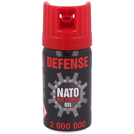 Gaz pieprzowy Sharg Nato Defence Gel 2mln Cone 40ml (40040-CR)