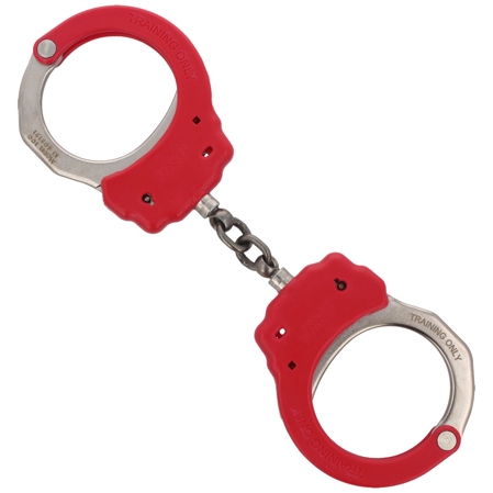 Kajdanki łańcuszkowe ASP Training Cuff Chain Red (07464)