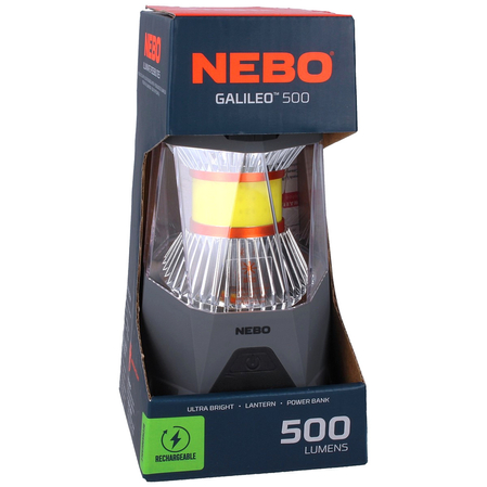 Lampa kempingowa Nebo Galileo 500 500lm, 18650, 3.7V / 2600 mAh (NEB-LTN-1000)