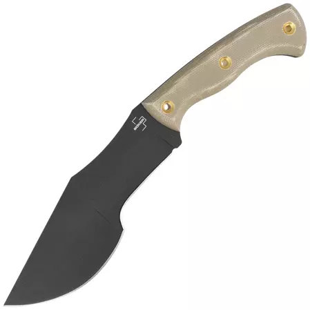 Nóż Böker Plus Tracker Brown Micarta, Black 1095 by Dave Wenger (02BO073)