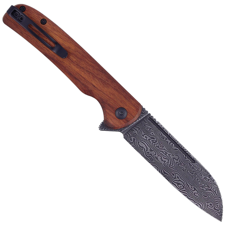 Nóż CIVIVI Chevalier Cuibourtia Wood, Black Damascus (C20022-DS1)