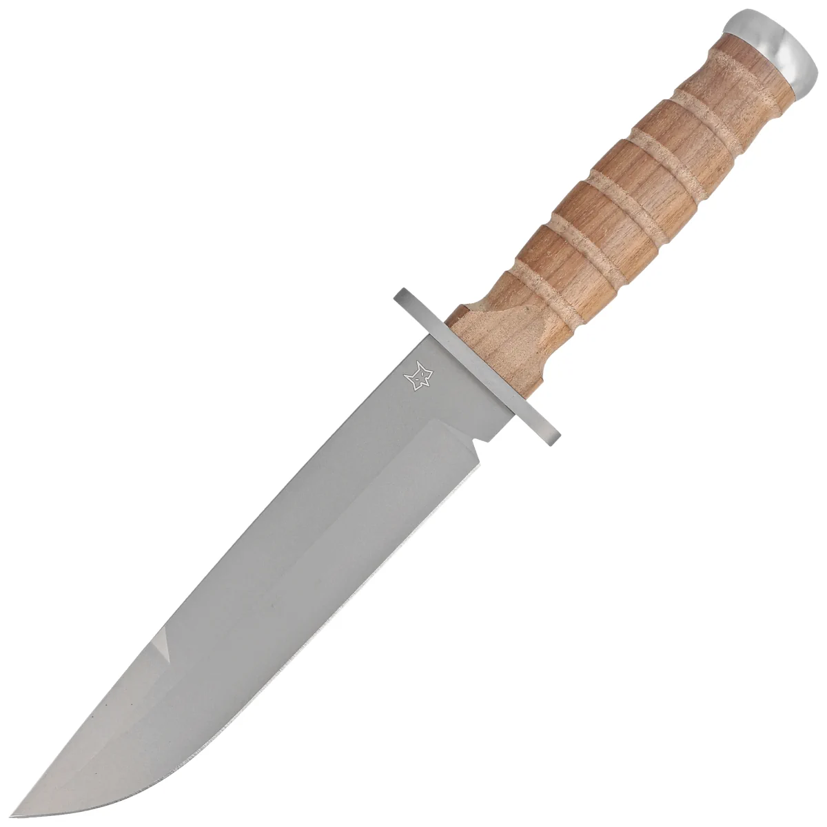 Nóż Fox Defender Walnut Wood, Bead Blasted N690Co (FX-689)
