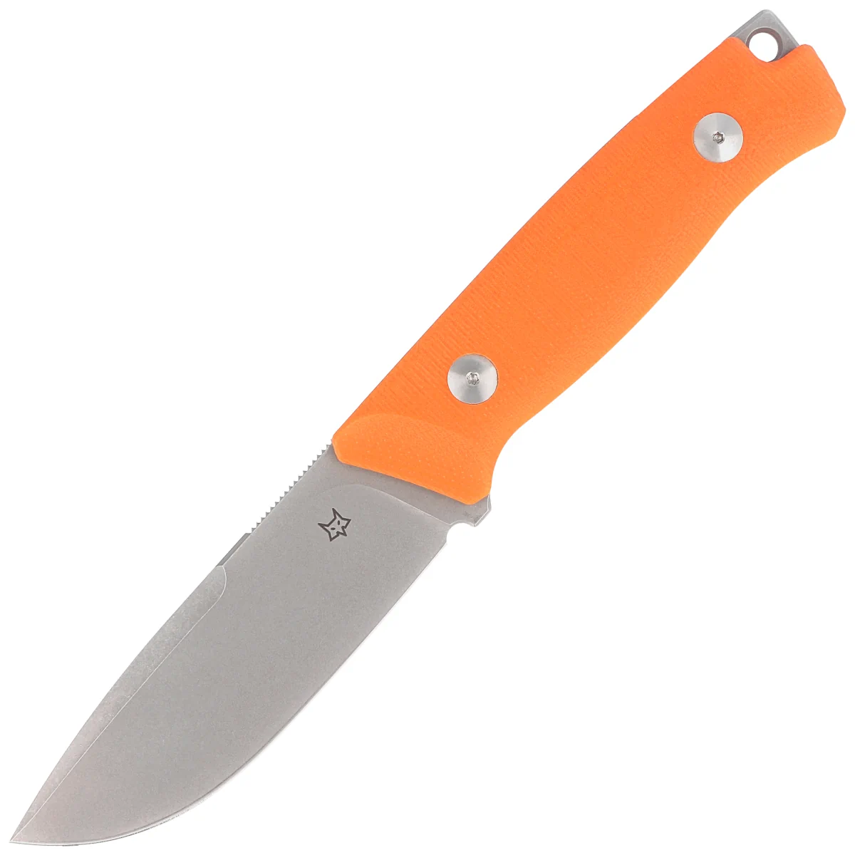 Nóż Fox Rifle Windage Orange G10, Stonewashed BECUT by Raven Knives Design (FX-661 OR)