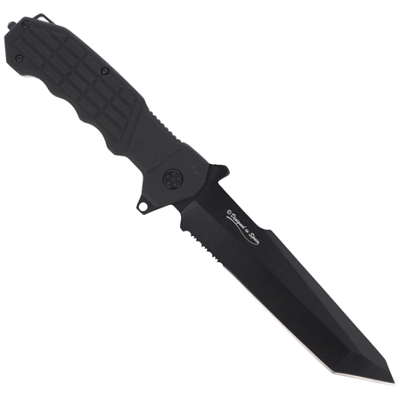 Nóż K25 Predator Black Aluminium, Black Titanium Coated (31768)