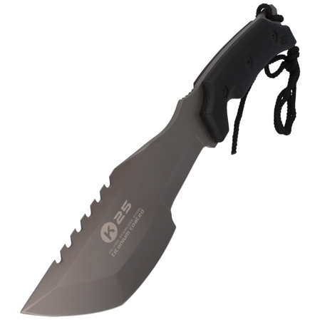 Nóż K25 Tracker Black SFL, Titanium Coated z Ostrzałką (31955)