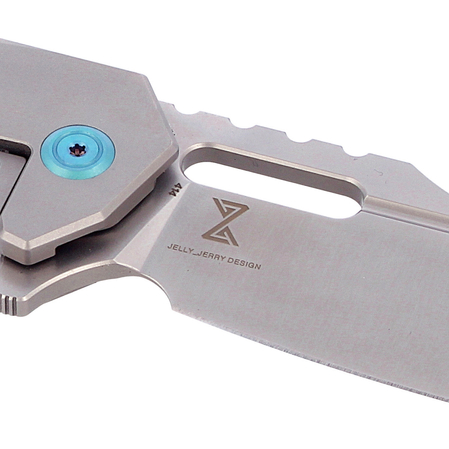 Nóż Kubey Knife Atlas Gray Titanium, Sandblast S35VN (KB290A)
