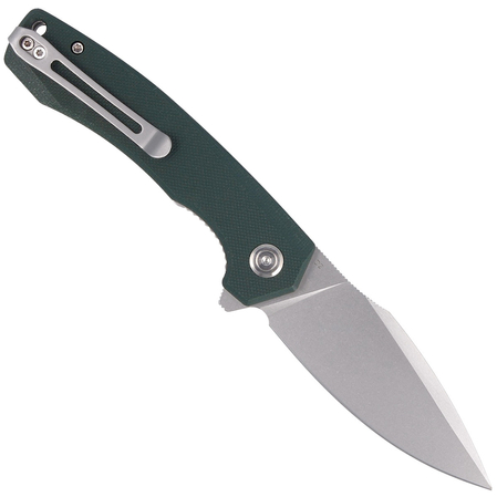 Nóż Kubey Knife Green G10, Bead Blasted D2 (KU901G)
