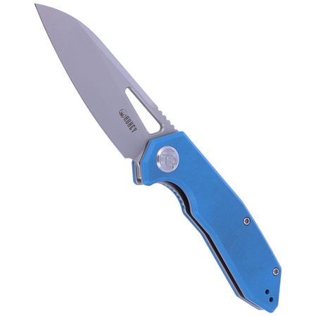 Nóż Kubey Knife New Vagrant Blue G10, Sandblast AUS-10 (KU291C)