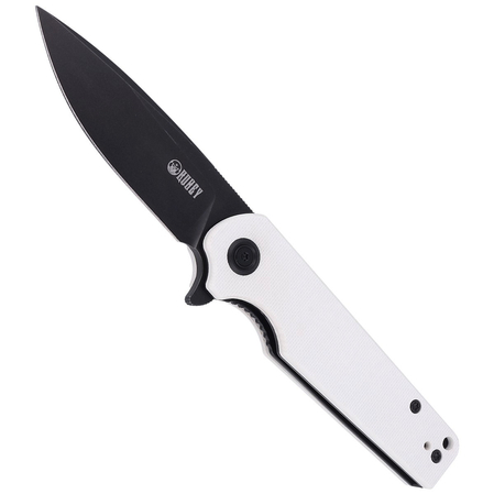 Nóż Kubey Knife Wolverine, Ivory G10, Dark Stonewashed D2 (KU233G)