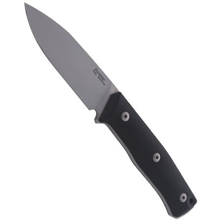 Nóż LionSteel Bushcraft G10 Black, Satin Blade (B35 GBK)