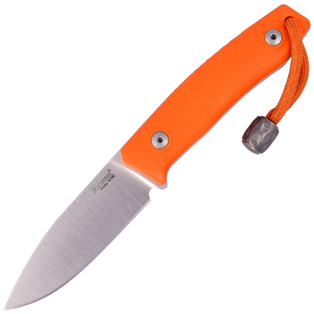 Nóż LionSteel Bushcraft Orange G10, Satin Blade (M1 GOR)