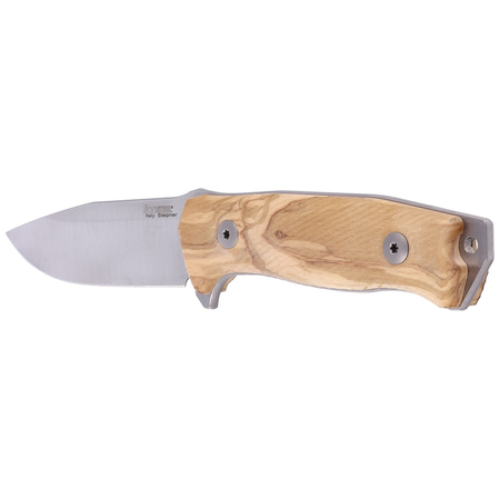 Nóż LionSteel G10 M5 Olive Wood, Satin Blade Sleipner (M5 UL)